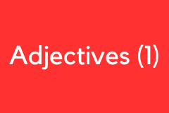 Adjectives - Grammar Tutorial Video for A1 English Learners