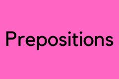 Prepositions - Grammar Tutorial Video for A1 English Learners