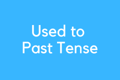 Used to - Past Tense - Grammar Tutorial