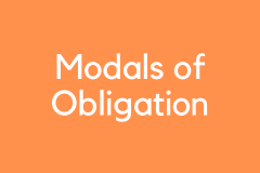 Modals of Obligation - Grammar Tutorial